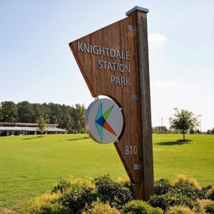 Knightdale Station Park sign.jpg