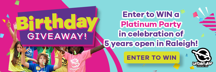 Urban Air 5th Birthday Platinum Party Giveaway