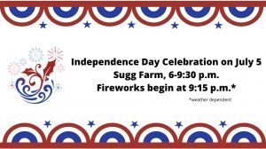 07/05/2022 Independence Day Celebration at Sugg Farm Park