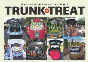 10/29 Benson Memorial Trunk or Treat