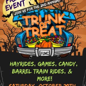 10/29/2022 Halloween Trunk or Treat at the Scoop at Willow Oak Farms