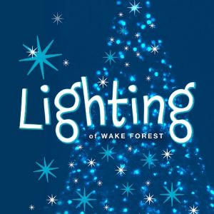 12/06 Lighting of Wake Forest