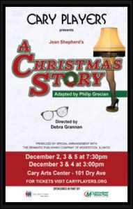 12/02/2022 - 12/05/2022 Cary Players presents A Christmas Story