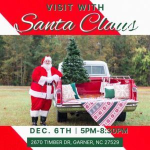 12/06/2022 Visit with Santa Claus at Little Details