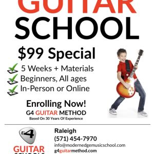 G4 Guitar School's Special Deal
