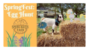 04/09 - 04/20 Spring Haven Farm Egg Hunt with Goats