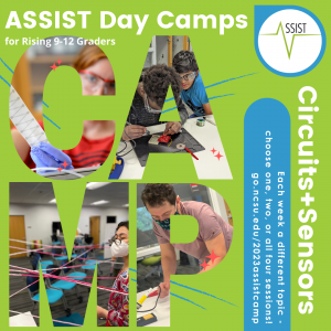 NCSU ASSIST Day Camp - Circuits & Sensors