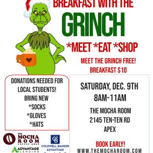 12/09 Breakfast With The Grinch at The Mocha Room