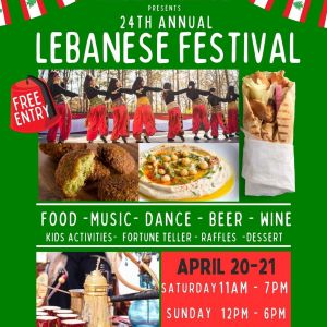 04/20 - 04/21 Lebanese Festival at the Triangle Lebanese American Center