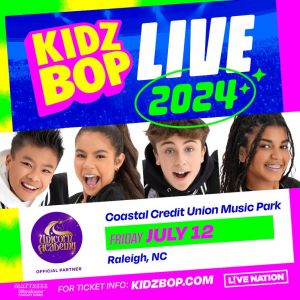07/12 Kidz Bop Live at Coastal Credit Union Music Park at Walnut Creek