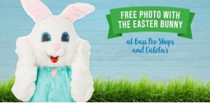 03/21 - 04/05 Photos with the Easter Bunny at Bass Pro Shops