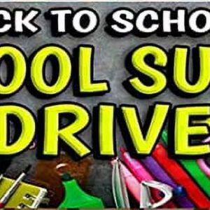 PHAT Kids Mentoring Program's School Supply Drive/Giveaway
