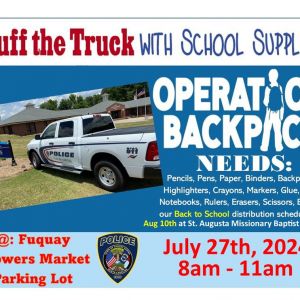 Fuquay Varina Growers Market is Stuffing the Truck with School Supplies