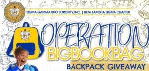 08/16 Operation BigBookBag Backpack Giveaway at Safechild
