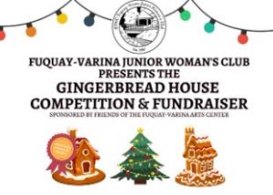 11/01 - 12/18 Annual Fuquay-Varina Gingerbread House Competition & Fundraiser for WNC