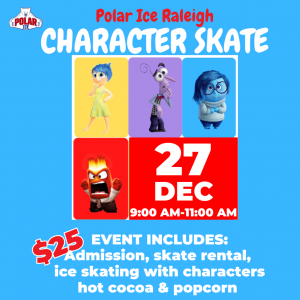 12/27 Polar Ice Raleigh's Character Skate