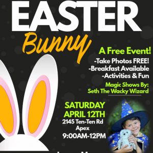 04/12 Meet The Easter Bunny at The Mocha Room