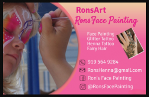 Rons Art Face Painting & Henna Tattoo