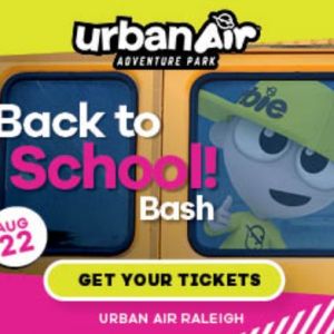 08/22 Back to School Bash at Urban Air Raleigh
