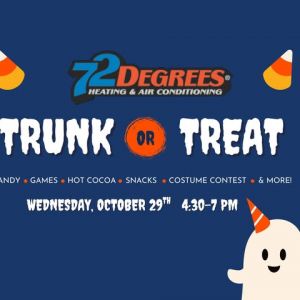 72 Degrees Heating and Air Conditioning Trunk or Treat