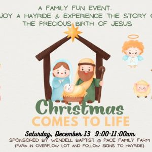 12/13 Christmas Comes to Life at Pace Family Farms