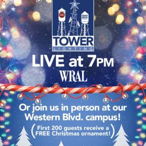 12/03 WRAL TV Tower Lighting