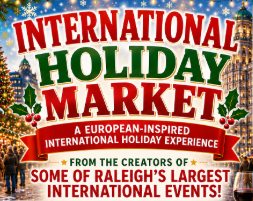 12/12 Raleigh's International Holiday Market at City Plaza