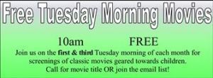 Free Tuesday Morning Movies at Halle Cultural Arts Center Apex
