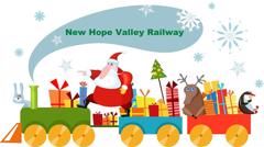12/03/2022 - 12/17/2022 New Hope Valley Train: Santa's Reindeer Roundup